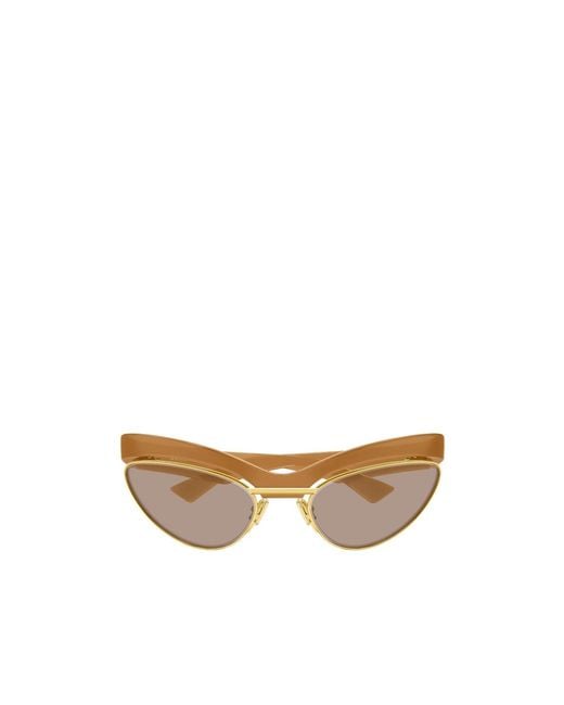 Bottega Veneta Multicolor Eyewear Duo Angle Cat Eye Sunglasses for men