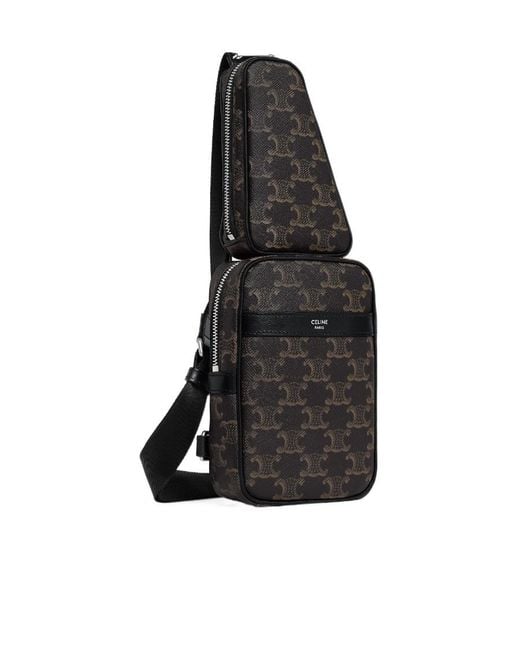 Céline Black Multipocket Bag for men