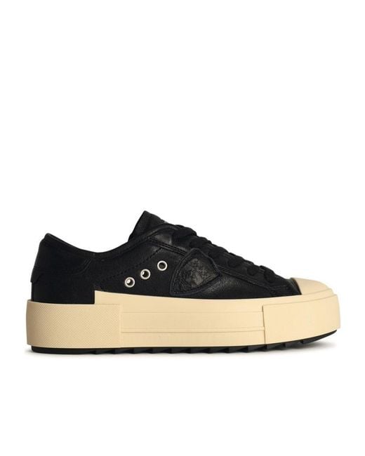 Philippe Model Black Haute Tennis Sneakers