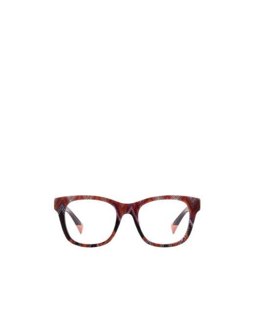 Missoni White Full Frame Sunglasses