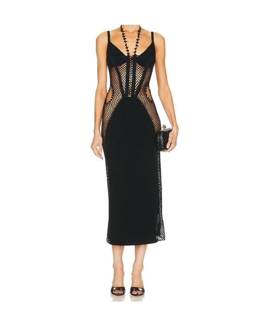 Dion Lee Black Sleeveless Dress