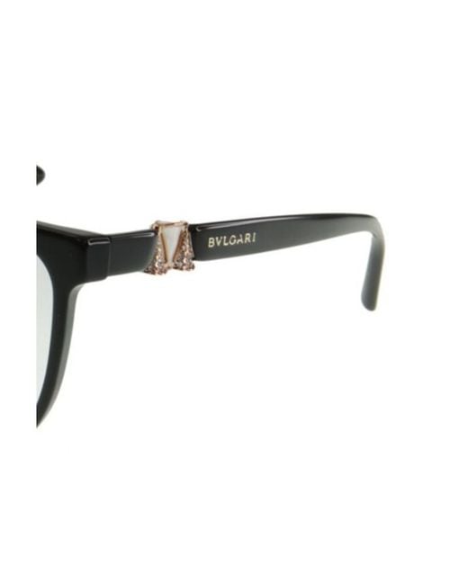 BVLGARI White Round Sunglasses