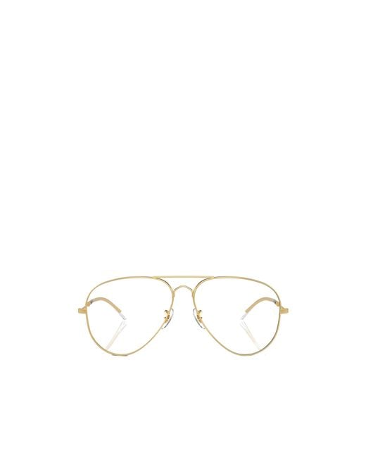 Ray-Ban White Old Aviator Sunglasses for men