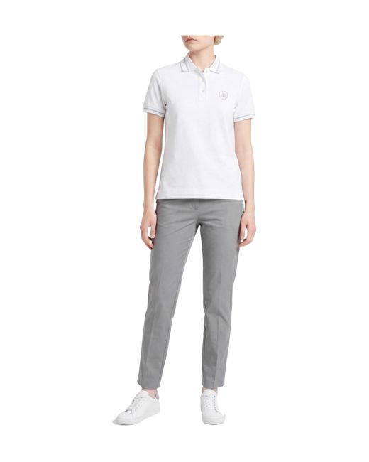 Brunello Cucinelli White Polo Shirts