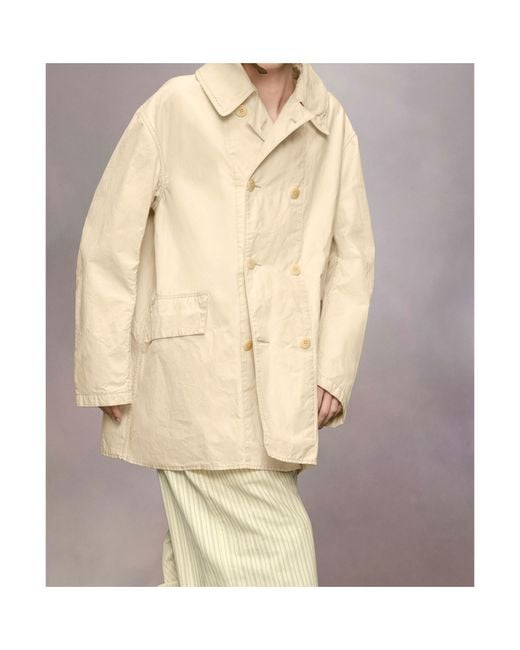 Maison Margiela Natural Caban Jacket for men