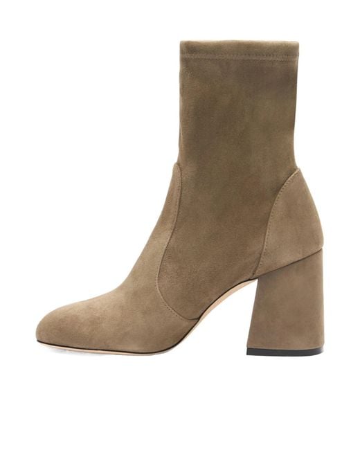 Stuart Weitzman Brown Essentialist Stretch 85