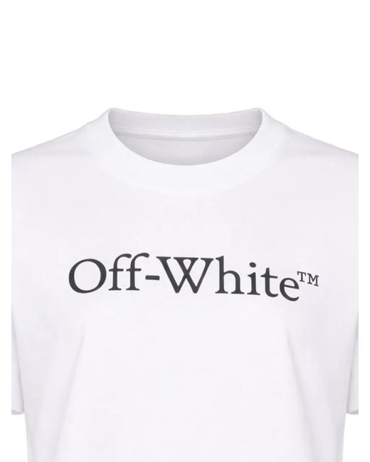 Off-White c/o Virgil Abloh White Crew Neck T-Shirt