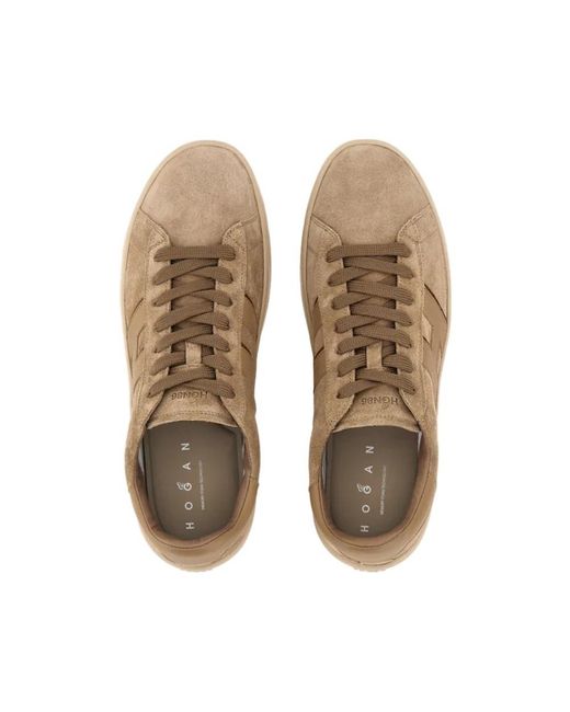 Hogan Brown Cool Sneakers for men