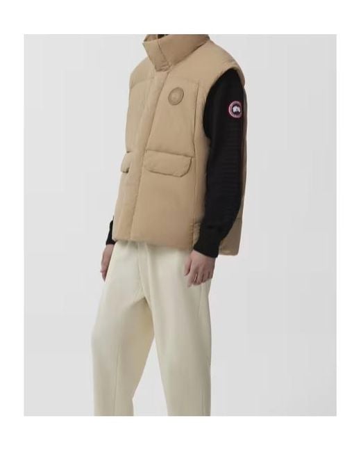 Canada Goose Natural Zip Down Jacket for men