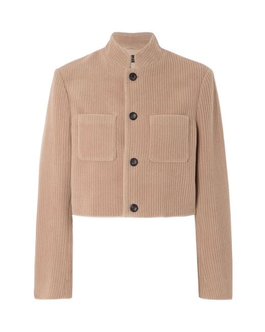 Loro Piana Natural Single-Breasted Jacket