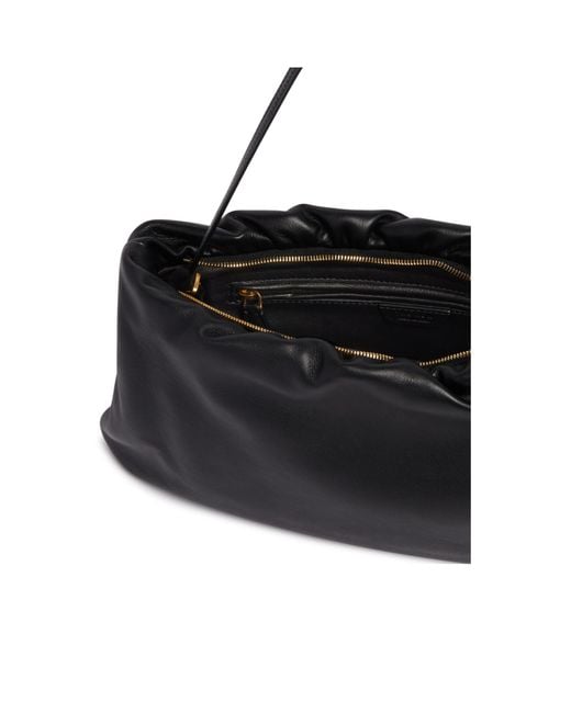 The Row Black Gathered Shoulder