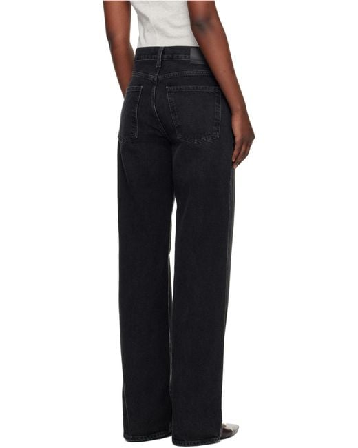 Citizens of Humanity Blue Annina High-Raise Wide Leg Jeans