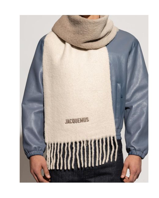 Jacquemus Natural The Moisson Scarf for men