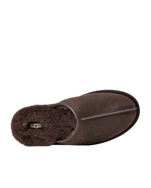 Ugg Brown Round Toe Slippers for men