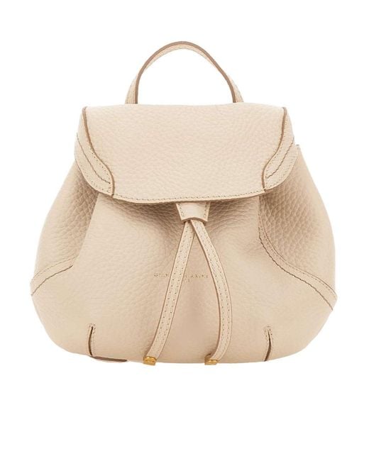 Gianni Chiarini Natural Violette Flap Backpack