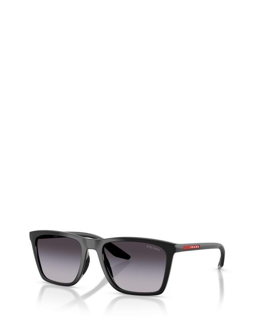 Prada Linea Rossa White Prada Eyewear Linea Rossa Pillow Frame Sunglasses for men