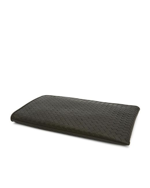 Bottega Veneta Black Intrecciato Clutch Bag for men