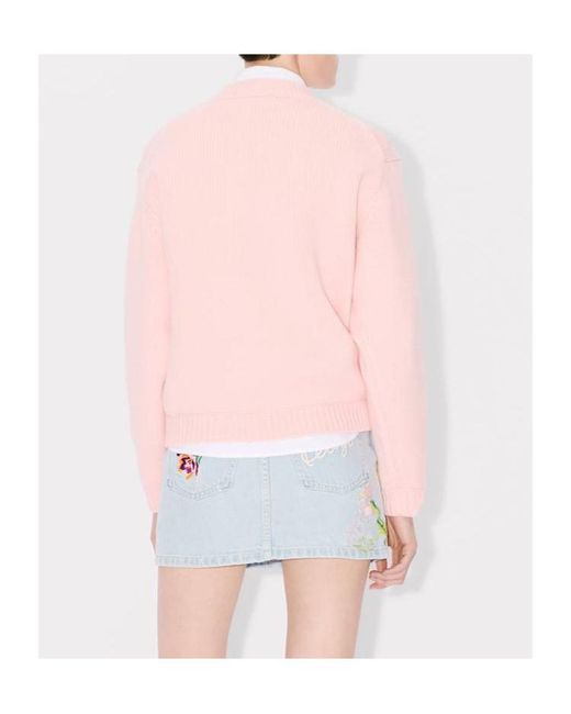 KENZO Pink Elephant' Wool Jumper