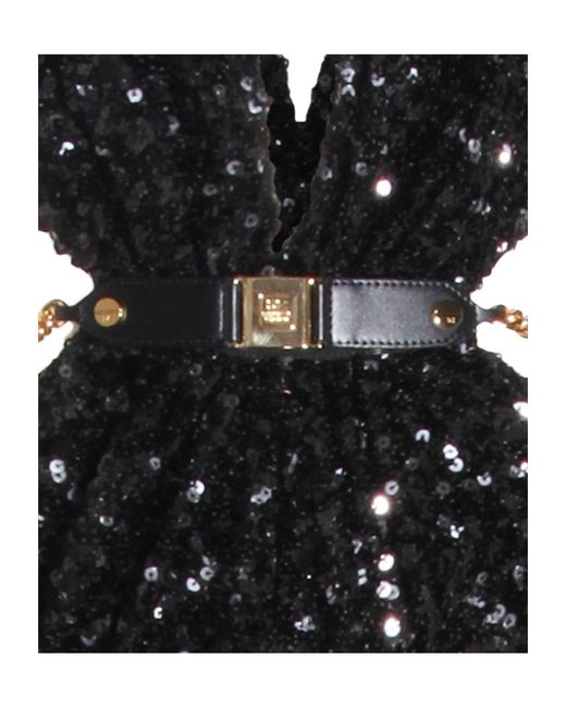 Elisabetta Franchi Black Carpet Sequinned Dress
