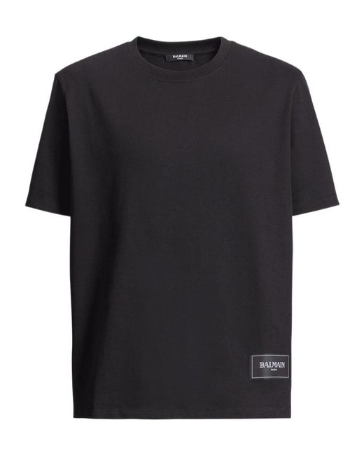 Balmain Black Pack Of 2 Vintage T-Shirts for men