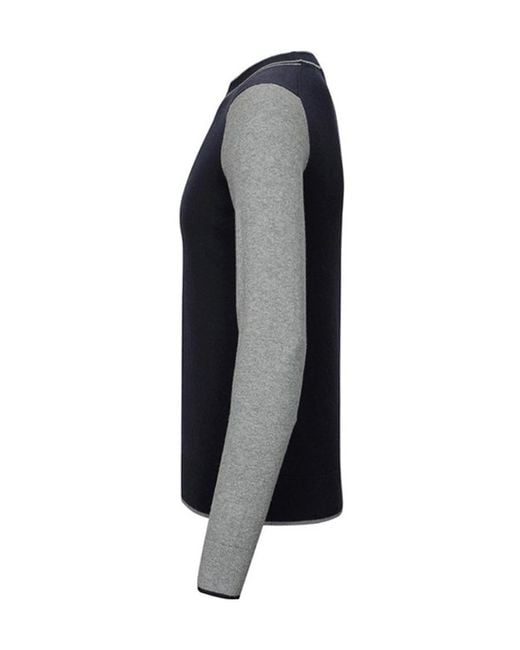 Armani Jeans Blue Logo Pullover for men