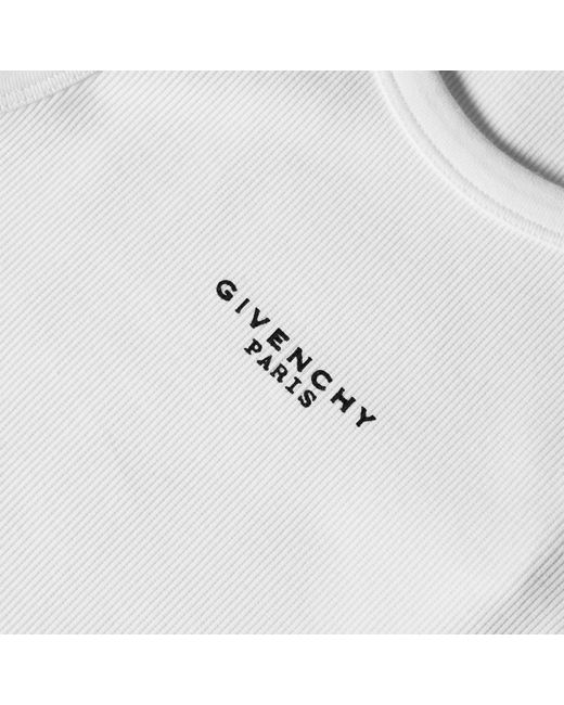 Givenchy White Tank Top