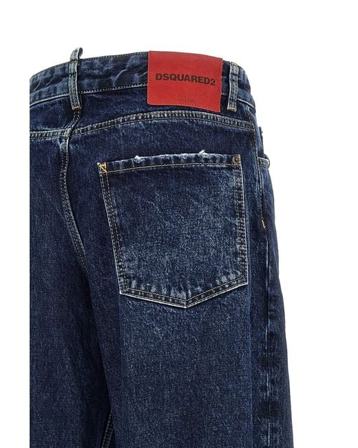 DSquared² Blue 'Loose Twst' Jeans