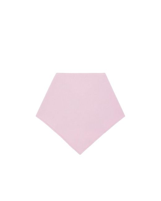 Paloma Wool Pink Knotted Wool Scarf