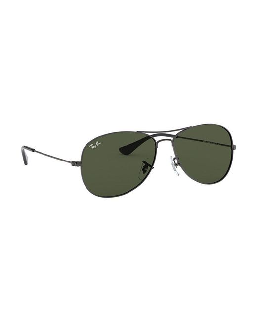 Ray-Ban Green Cockpit Pilot Frame Sunglasses for men