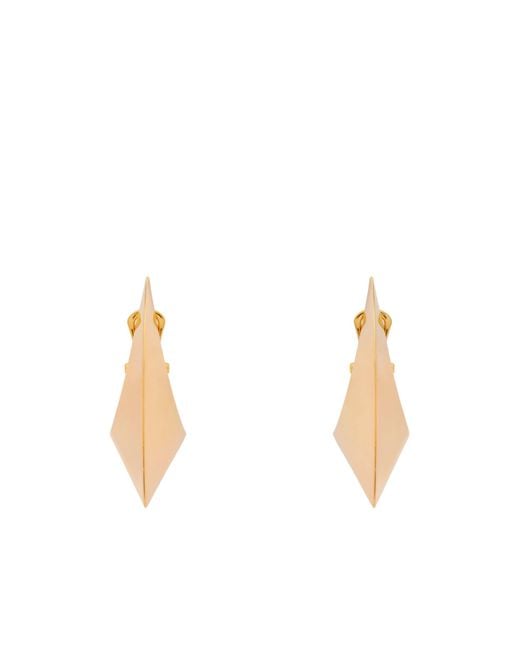 Alaïa White Alaïa Geometric Clip-On Earrings