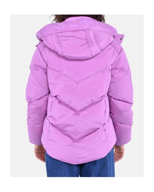 Woolrich Purple Alsea Down Jacket