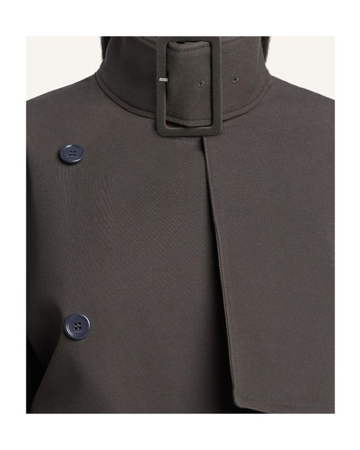 Courreges Gray Buckle Long-Sleeves Cotton Jacket