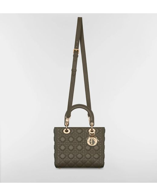Dior Brown Medium Lady Bag