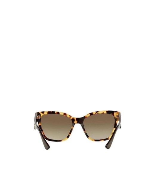 Miu Miu Metallic Logo Sunglasses