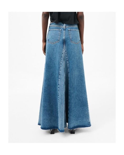 Our Legacy Blue Rebel Skirt