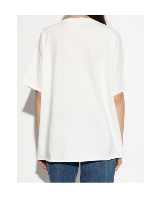 Zadig & Voltaire White Graphic T-Shirt