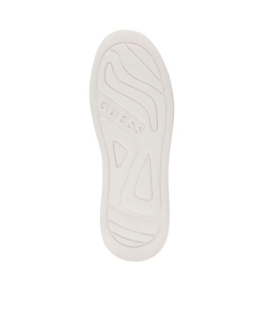 Guess White Elbi Sneakers