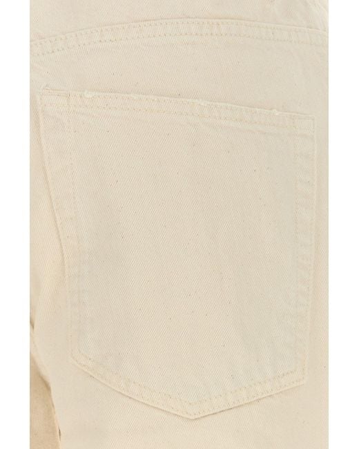 The Row Natural Belt Loop Jeans