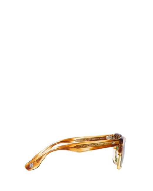 Oliver Peoples Yellow Mr. Brunello Tortoiseshell-Effect Sunglasses for men