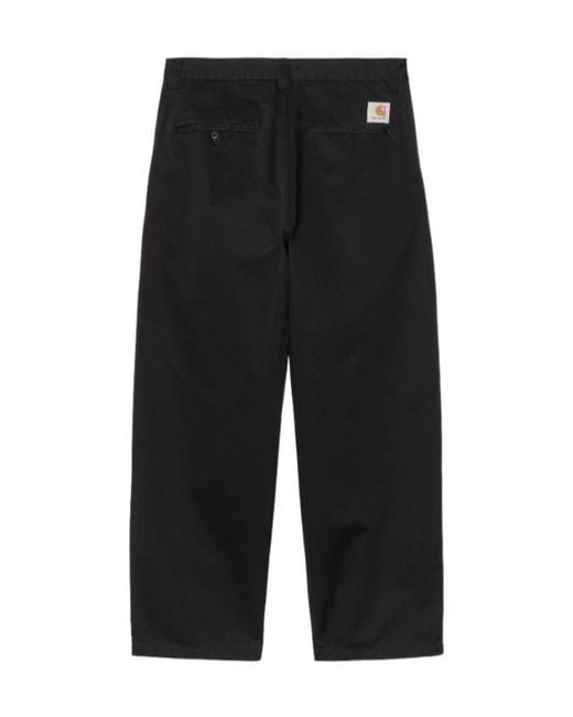 Carhartt Black Cotton Pants for men