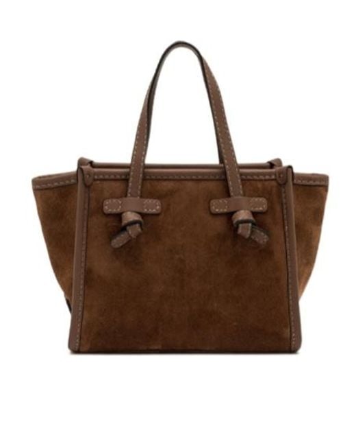 Gianni Chiarini Brown Miss Marcella Tote Bag
