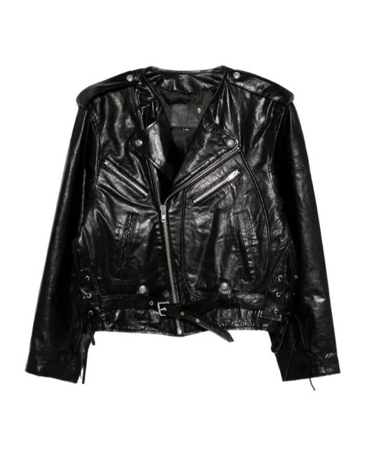 R13 Black Leather Jackets