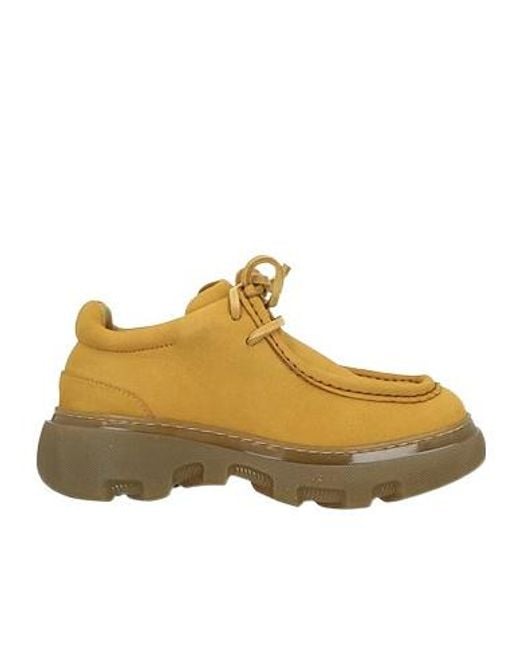 Burberry Yellow Chunky Lace-Ups