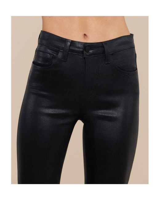 L'Agence Black Marguerite Skinny Jeans