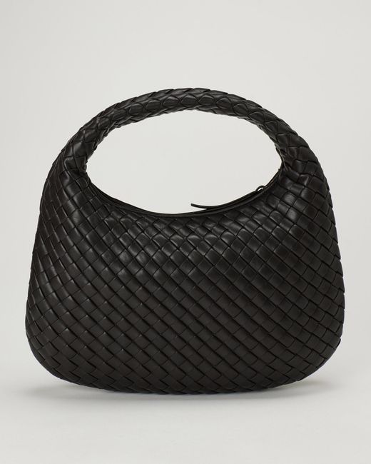 Bottega Veneta Black Woven Handbag