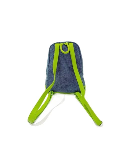 Chrome Hearts Multicolor Cross Denim Backpack for men
