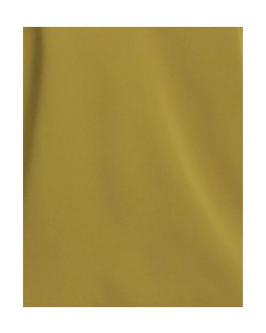 MM6 by Maison Margiela Green Plain Colour Tops