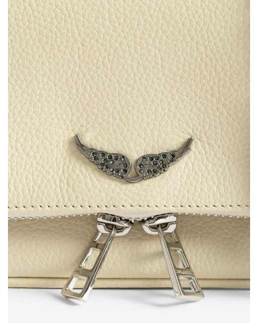 Zadig & Voltaire Natural Rock Nano Zip-Fastening Mini Bag