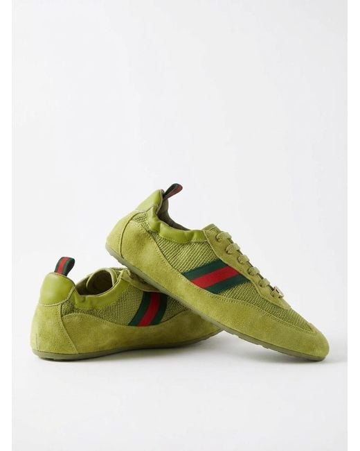 Gucci Green Shift Trainers