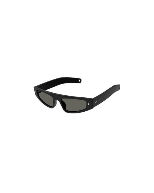 Gucci Black Eyewear Cat-Eye Frame Sunglasses